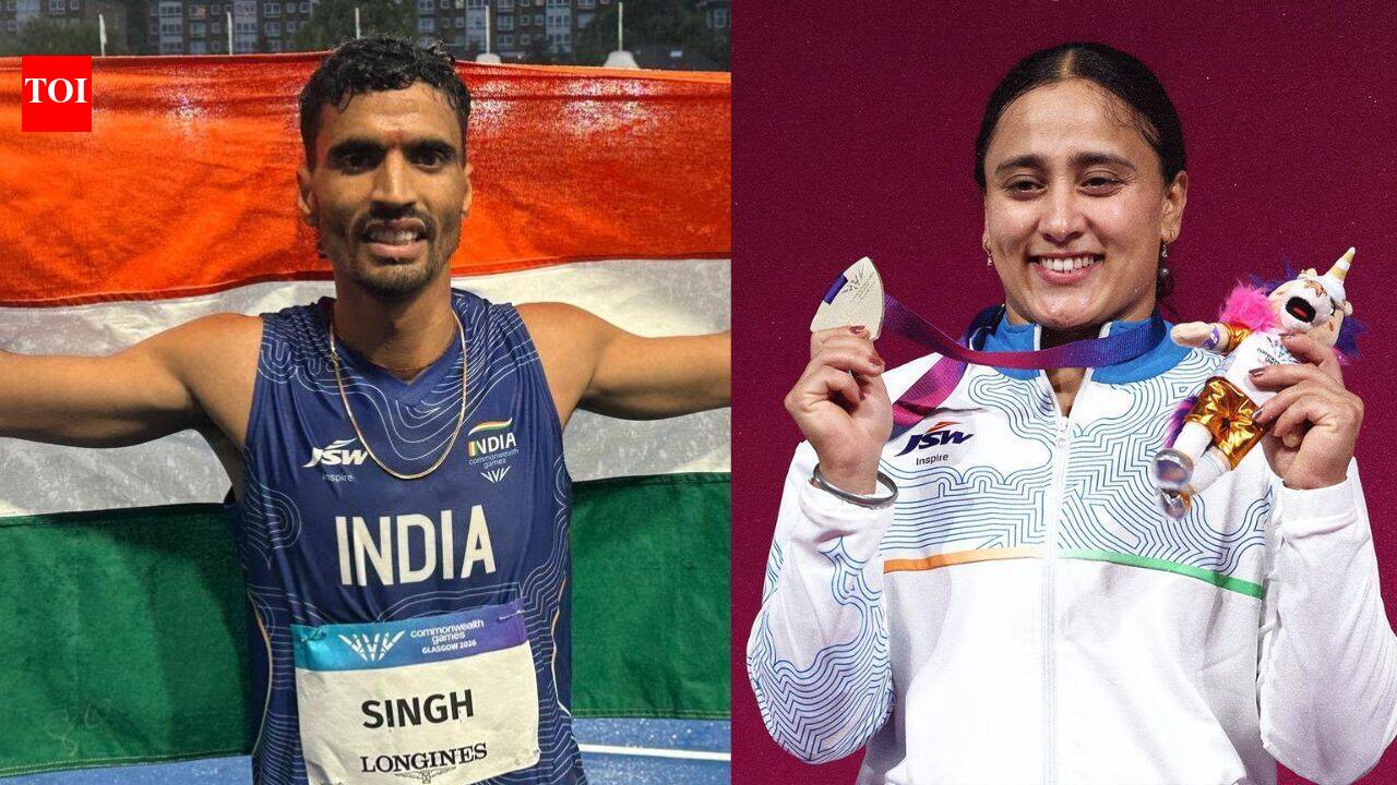 CWG 2026 पदक सारणी: ग्लासगो येथे 6 व्या दिवशी गुलवीर सिंग आणि हरजिंदर कौर यांच्या रौप्यपदकानंतर भारत कुठे उभा आहे? | राष्ट्रकुल खेळ बातम्या